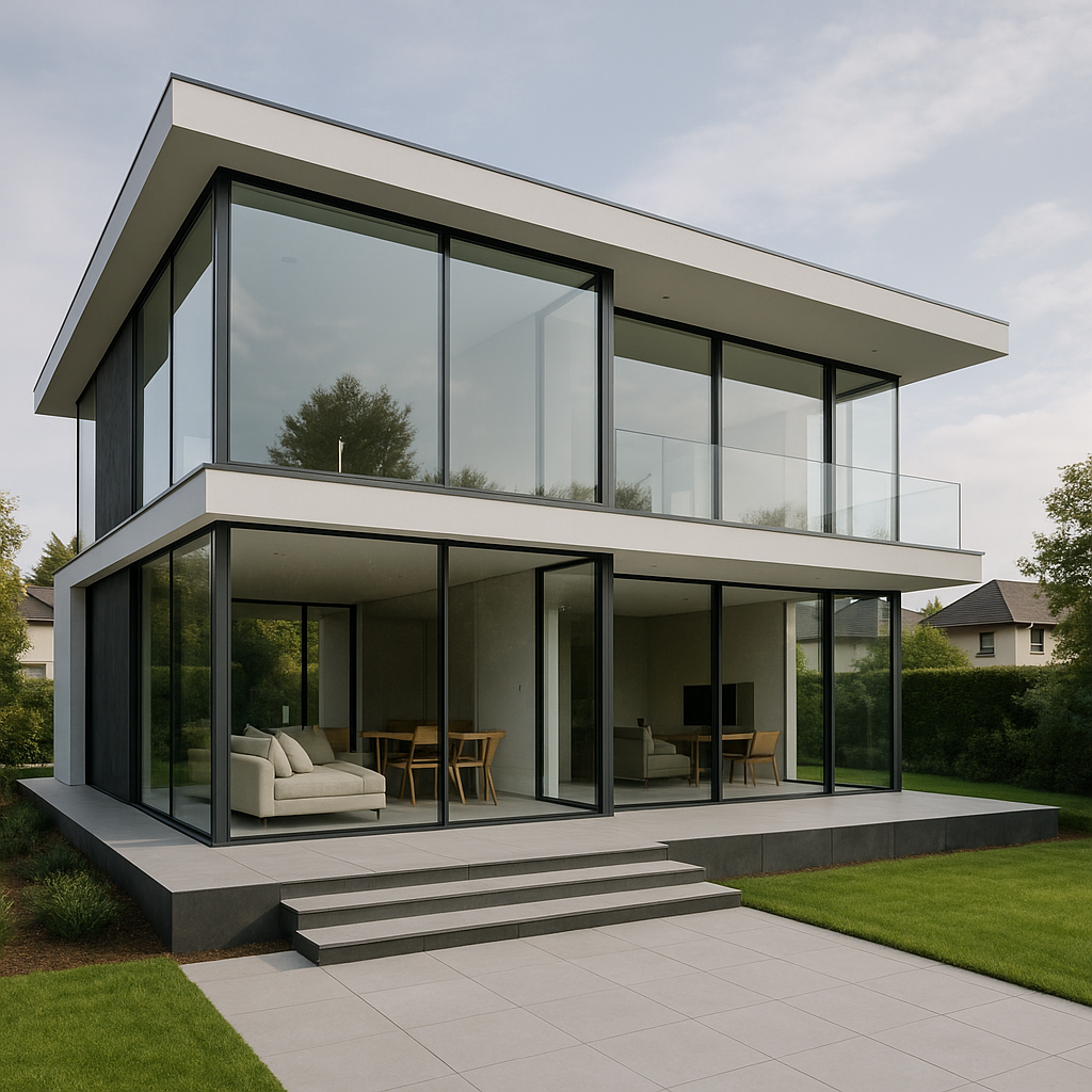 Minimalist Glass Homes
