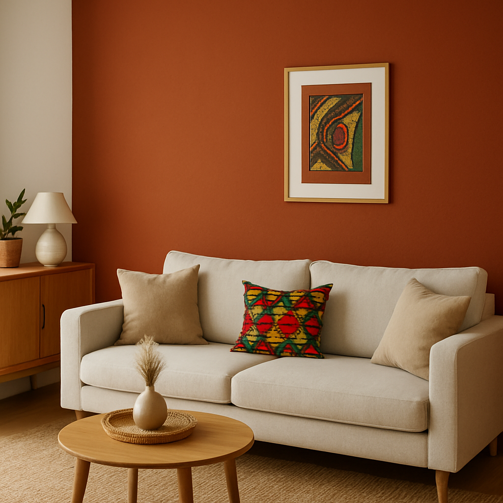 Bold accent walls