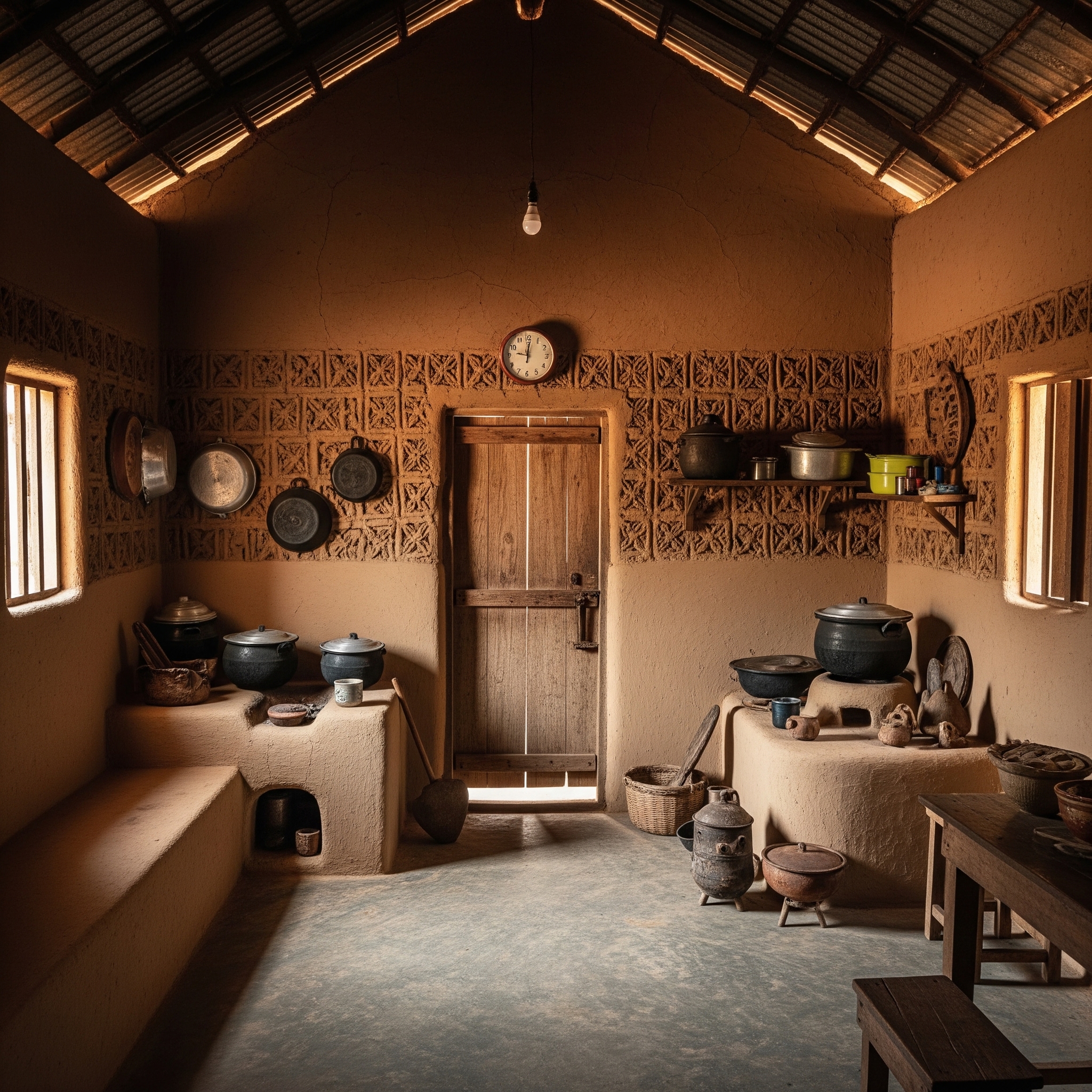 The Enclosed Traditional Kitchen