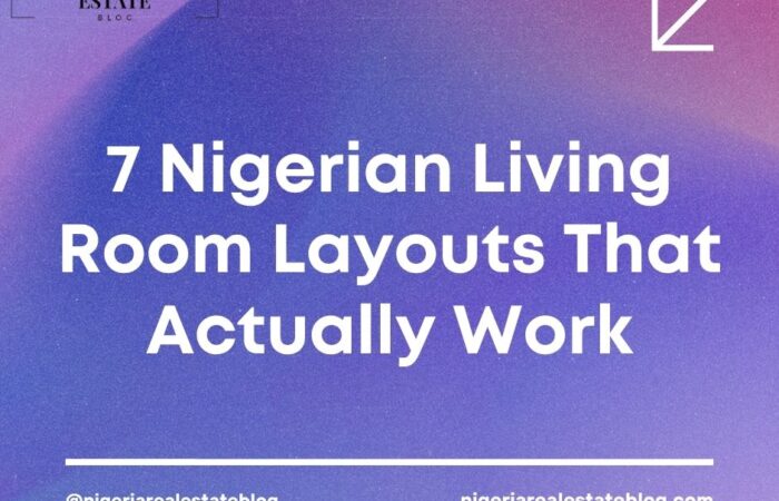 Nigerian living room layouts