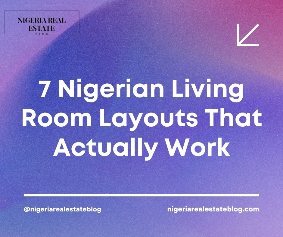 Nigerian living room layouts