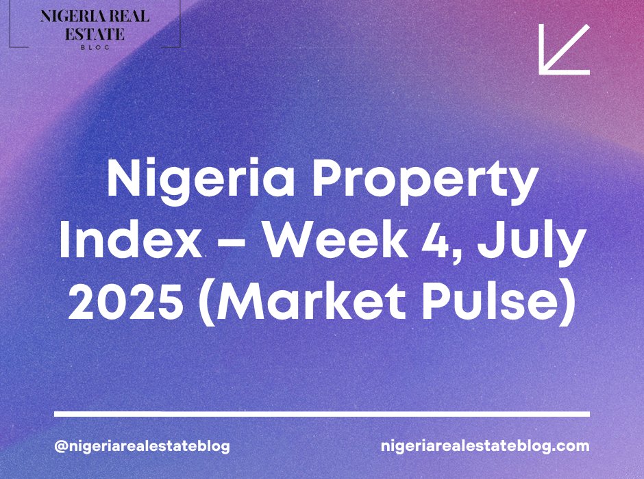 Nigeria property index July 2025