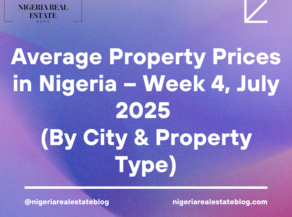 average property prices in Nigeria