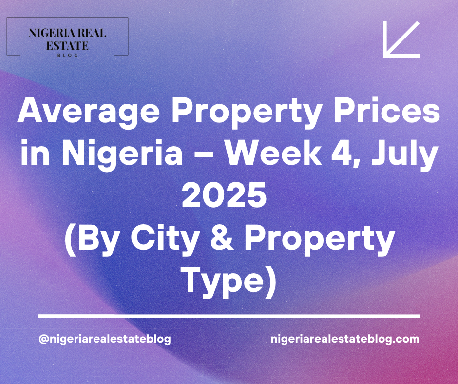 average property prices in Nigeria