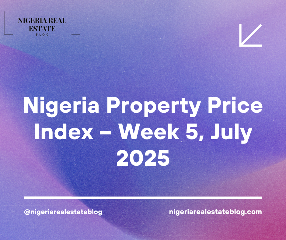 Nigeria property price index July 2025