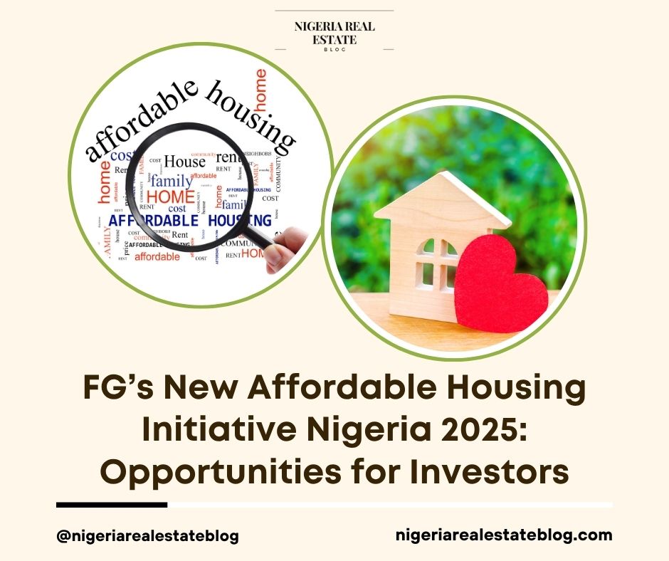 FG affordable housing Nigeria 2025