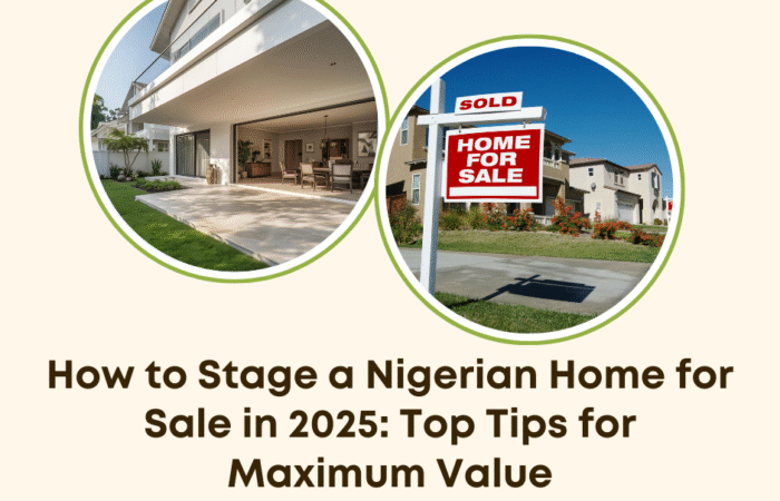 stage Nigerian home for sale 2025