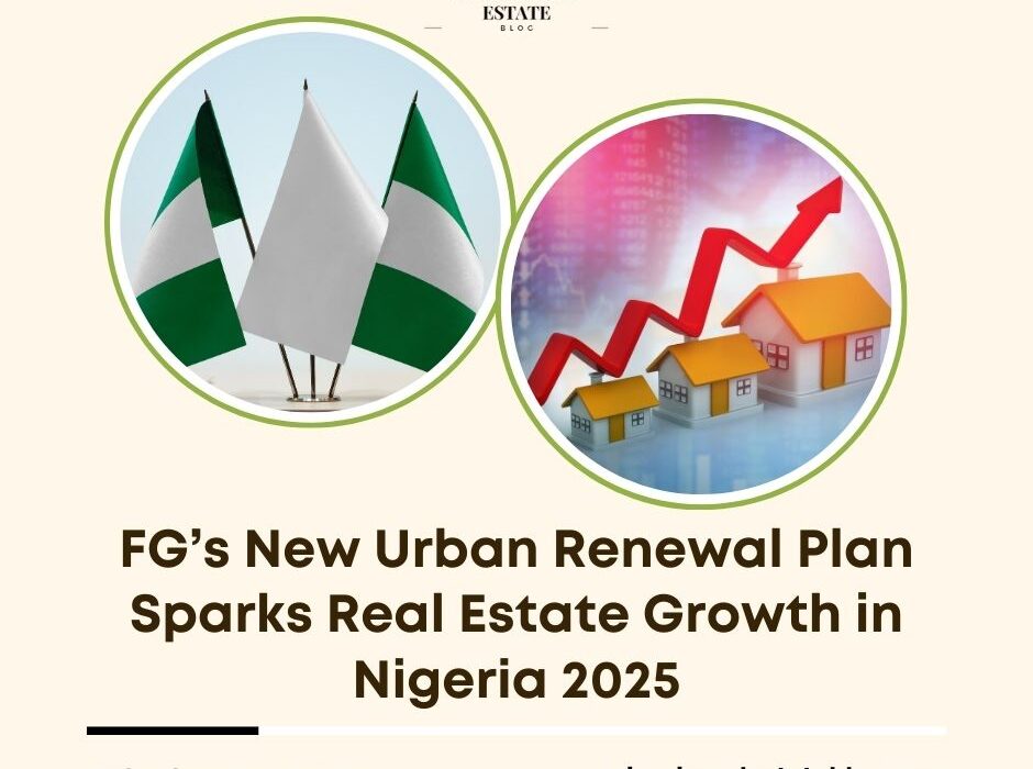 FG urban renewal plan Nigeria 2025