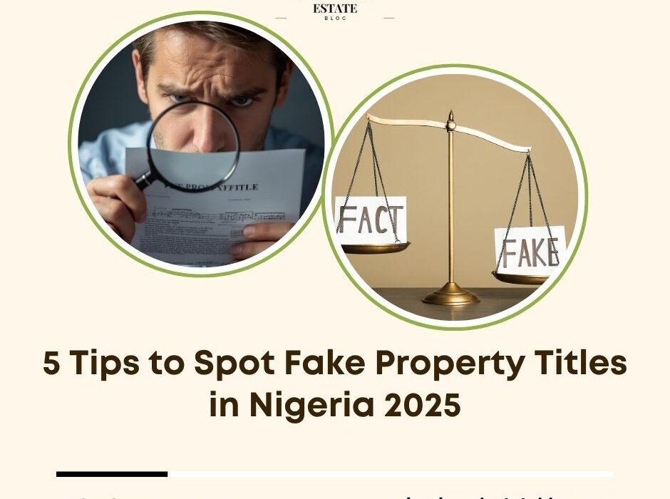 tips spot fake property titles Nigeria