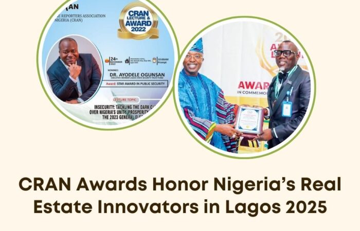 CRAN Awards real estate Nigeria