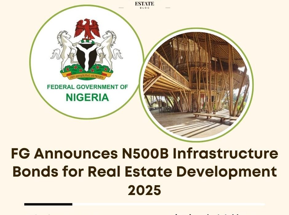 FG infrastructure bonds real estate Nigeria