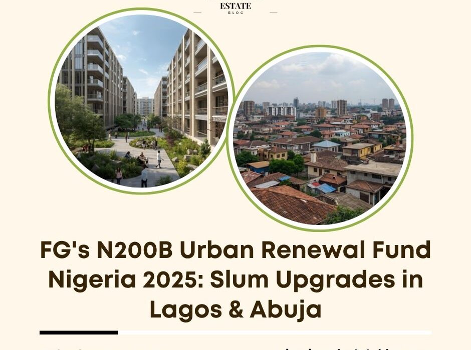 FG urban renewal fund Nigeria