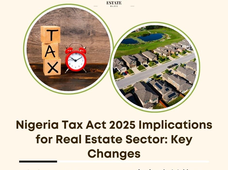 Nigeria Tax Act 2025 real estate
