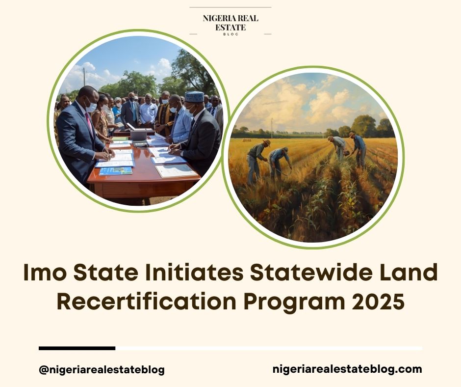 Imo State land recertification Nigeria