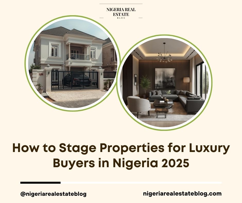 stage properties luxury buyers Nigeria