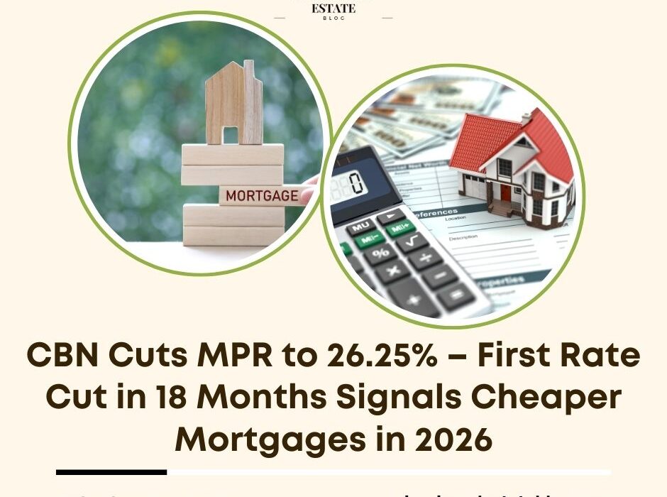 CBN MPR cut January 2026 mortgage rates Nigeria