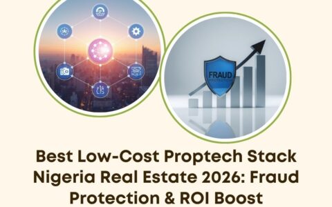 low-cost proptech stack Nigeria real estate 2026