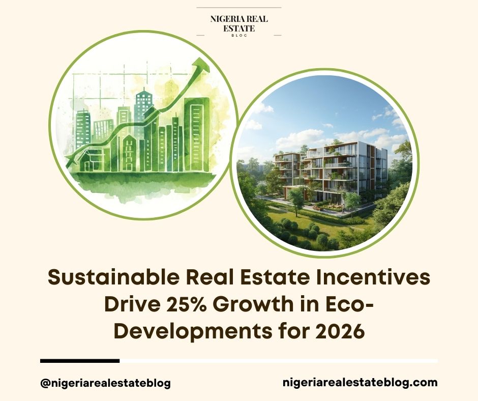 sustainable real estate incentives Nigeria 2026