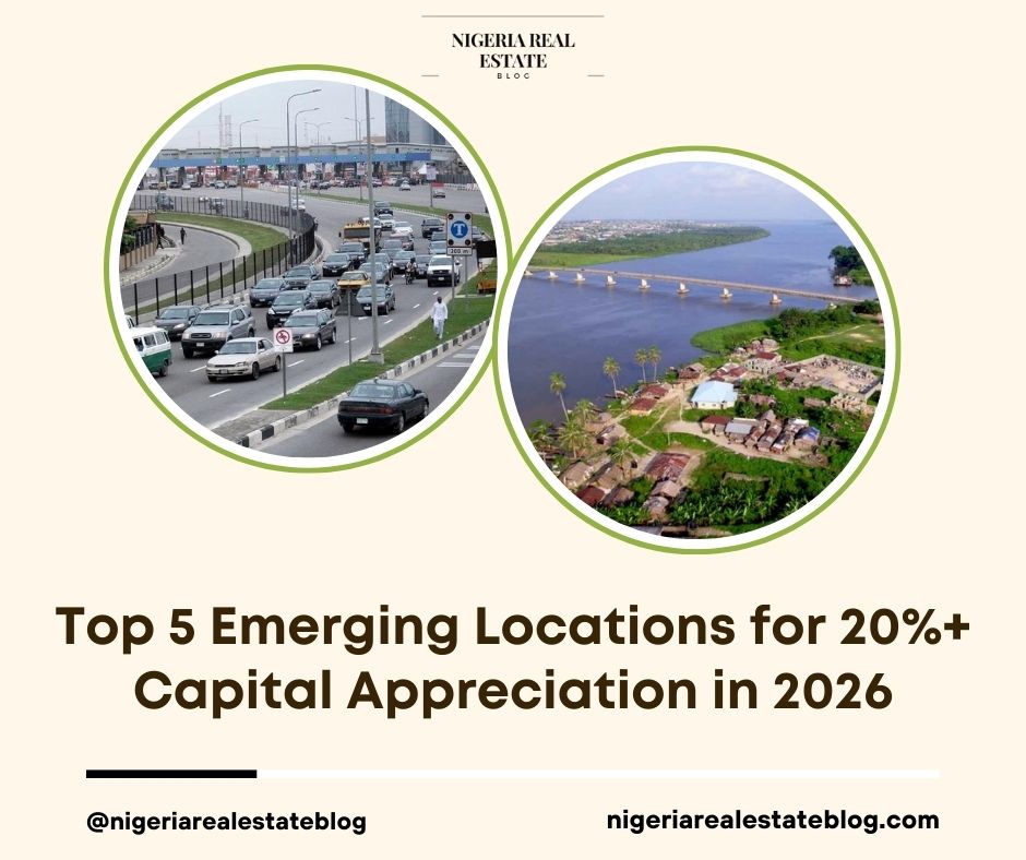 emerging locations capital appreciation Nigeria 2026