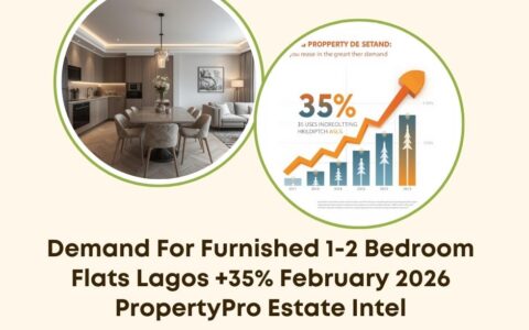 demand furnished 1 2 bedroom Lagos February 2026