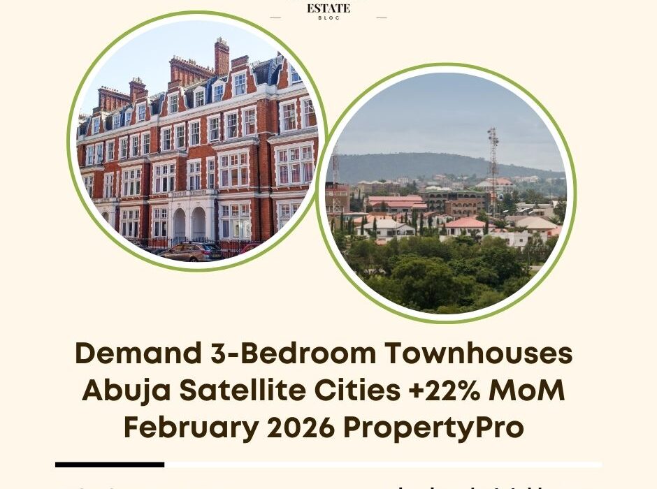 demand 3-bedroom townhouses Abuja 2026
