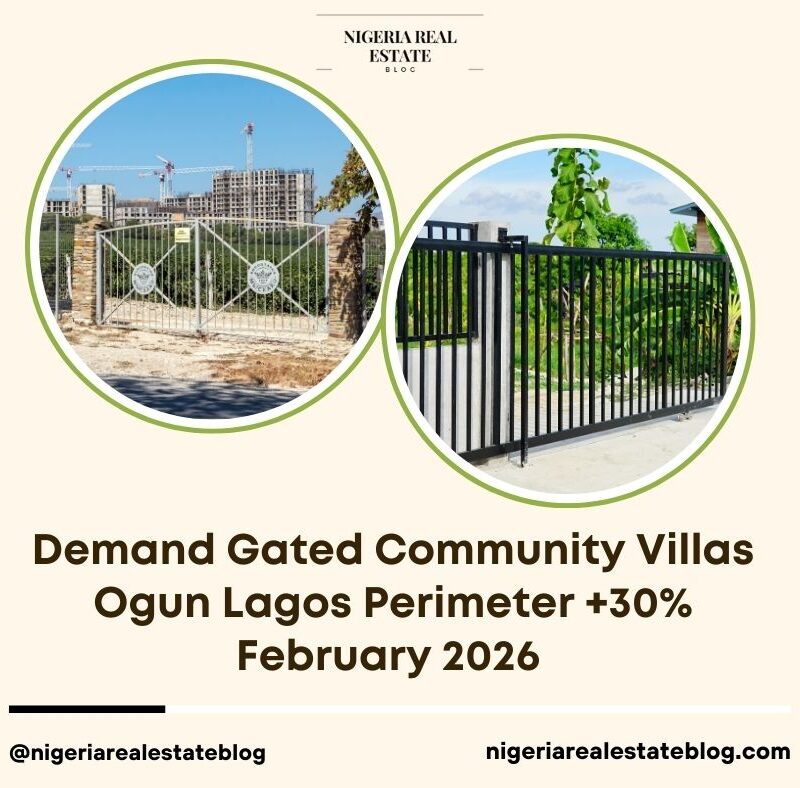 demand gated community villas Ogun Lagos 2026