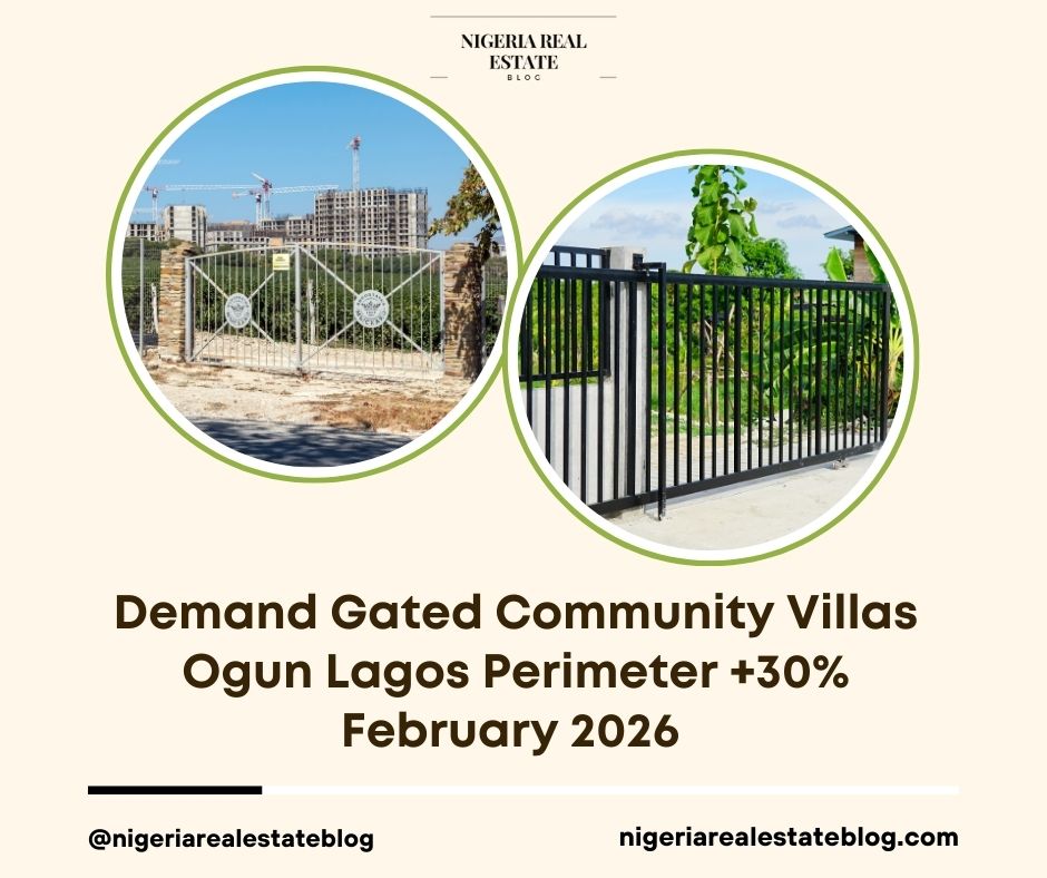 demand gated community villas Ogun Lagos 2026