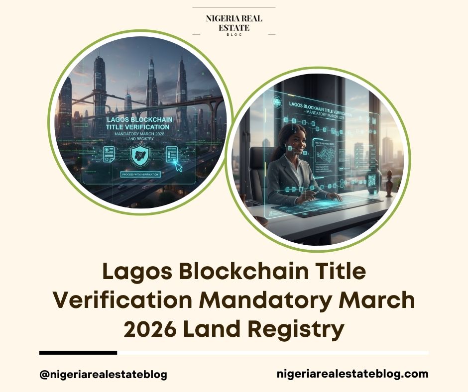 Lagos blockchain title verification 2026