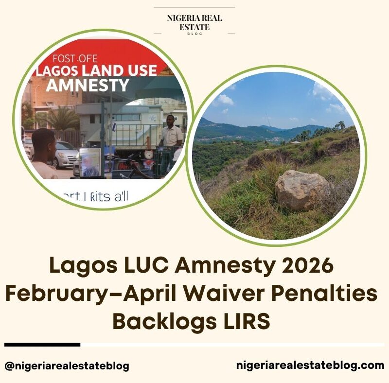 Lagos LUC amnesty 2026