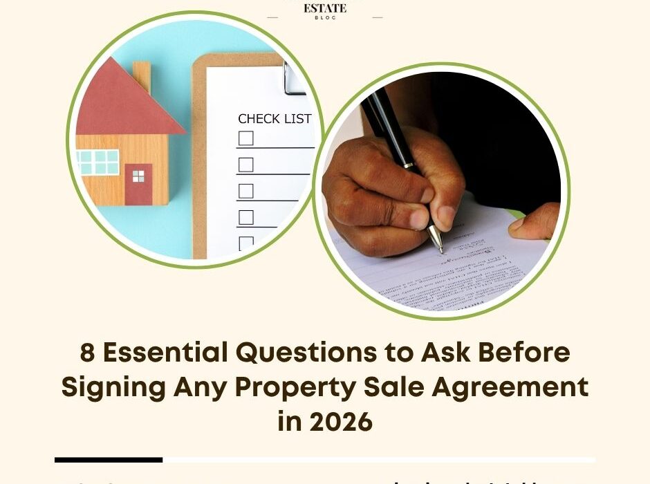 questions before signing property sale agreement 2026