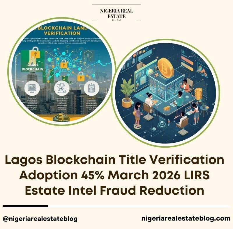 Lagos blockchain title verification adoption 2026