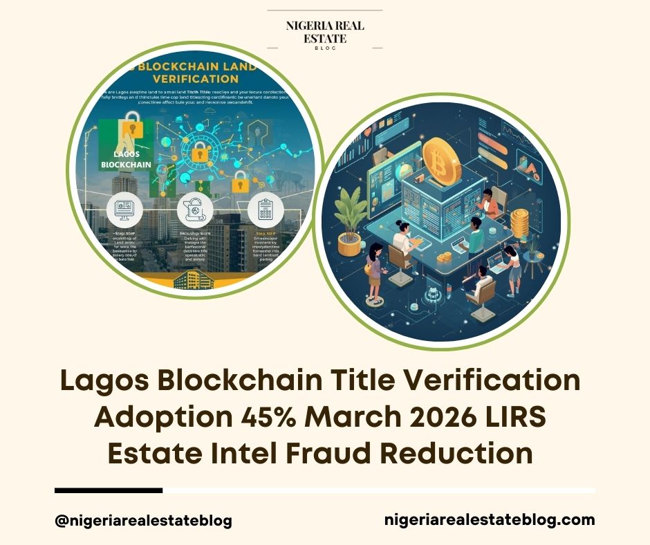 Lagos blockchain title verification adoption 2026