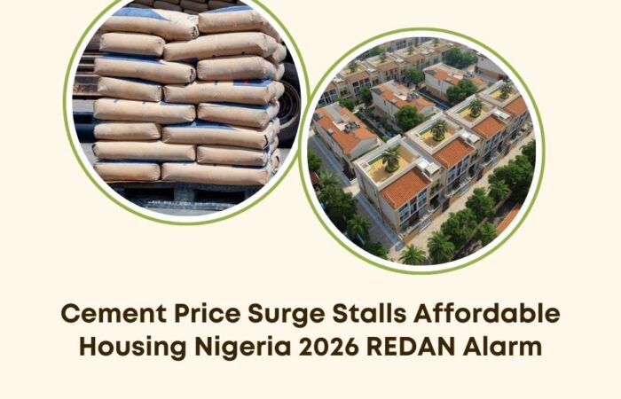 cement price surge Nigeria housing 2026
