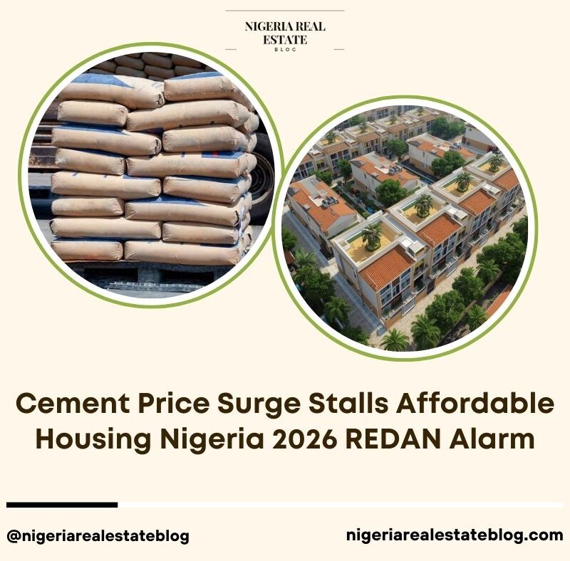 cement price surge Nigeria housing 2026