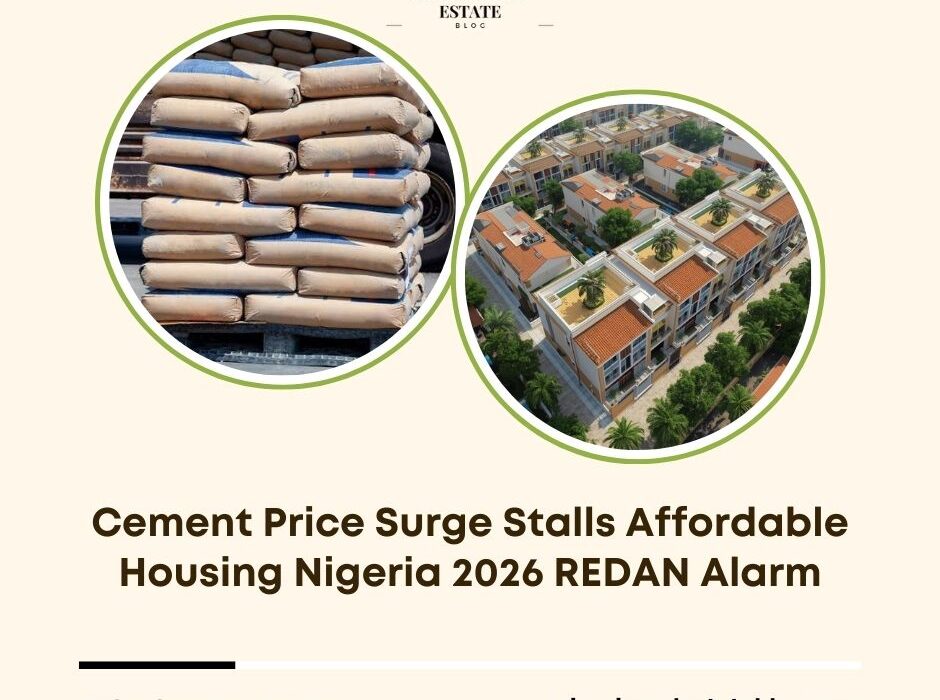 cement price surge Nigeria housing 2026