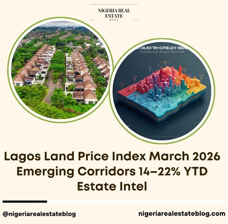 Lagos land price index March 2026