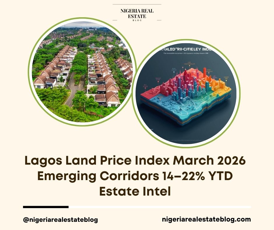 Lagos land price index March 2026