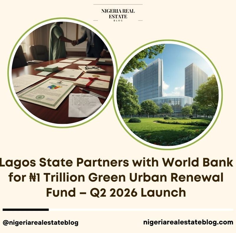 Lagos green urban renewal fund 2026