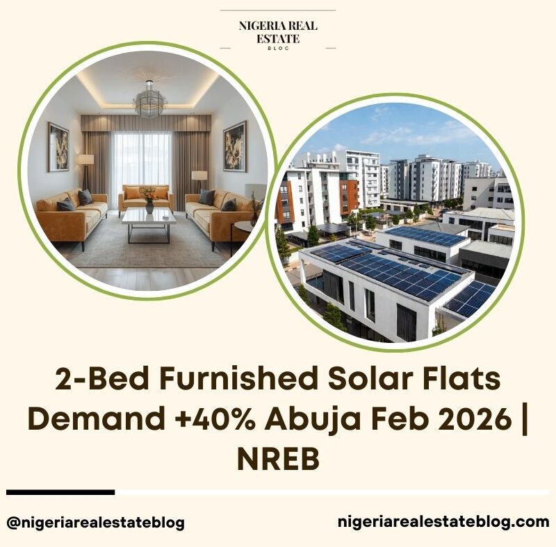 demand 2-bedroom solar flats Abuja 2026