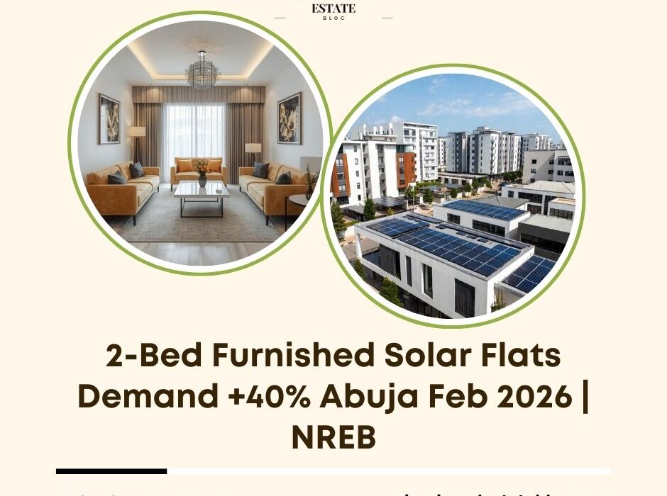 demand 2-bedroom solar flats Abuja 2026