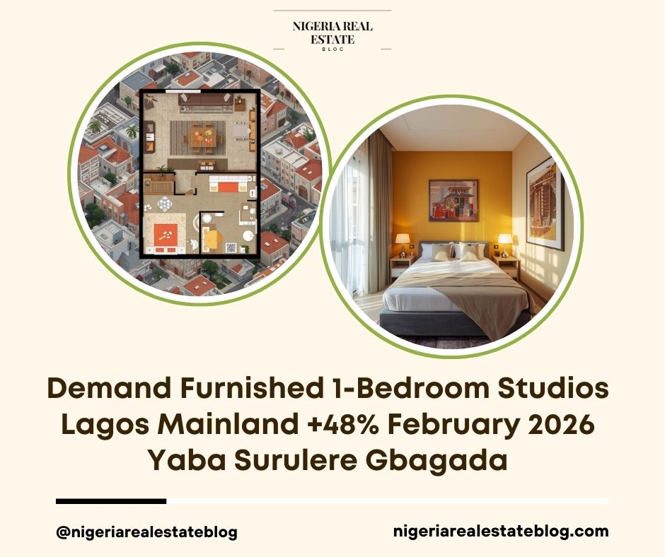 demand furnished 1-bedroom studios Lagos 2026