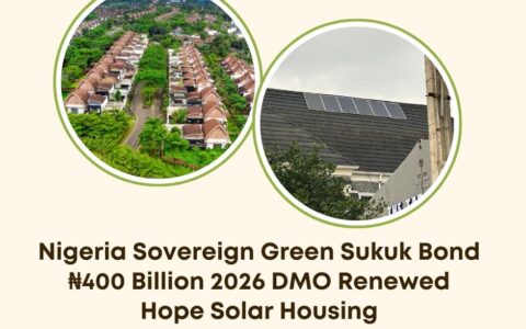 green sukuk bond Nigeria 2026