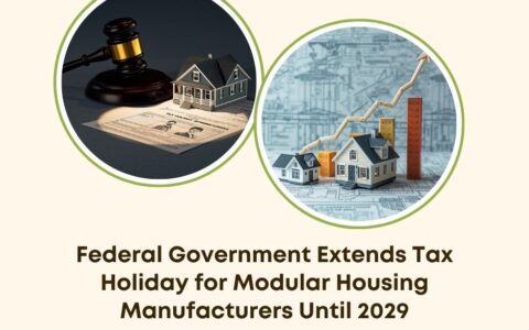 PSI tax holiday modular housing 2029