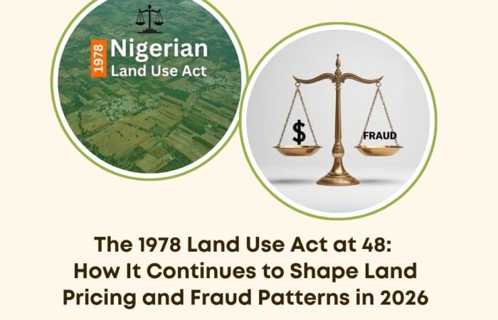 1978 Land Use Act Nigeria 2026