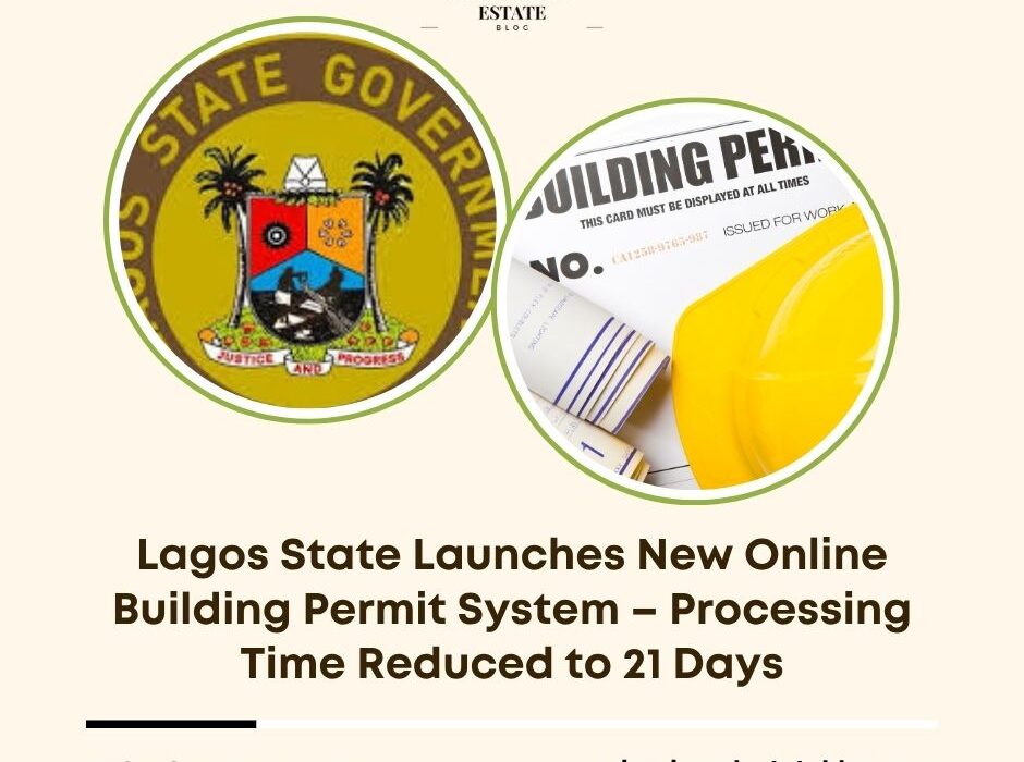 Lagos online building permit system 2026