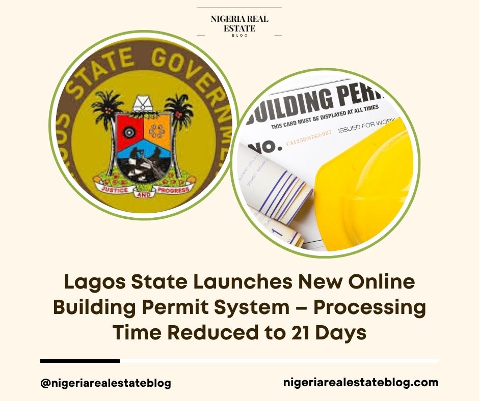 Lagos online building permit system 2026