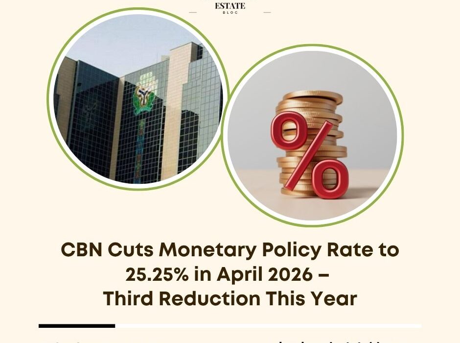 CBN MPR cut 25.25% 2026