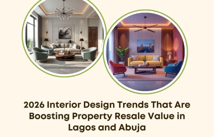 2026 interior design trends resale value Lagos Abuja