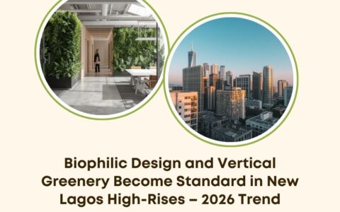 biophilic design vertical greenery Lagos 2026