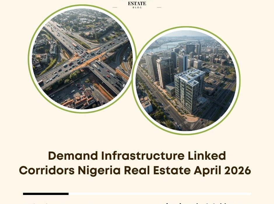 demand infrastructure linked corridors Nigeria real estate 2026